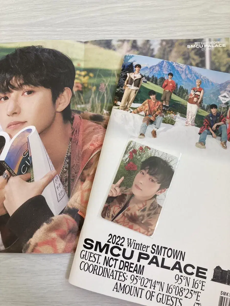 Dream SMCU unsealed album ( renjun photocard,ground,mark)