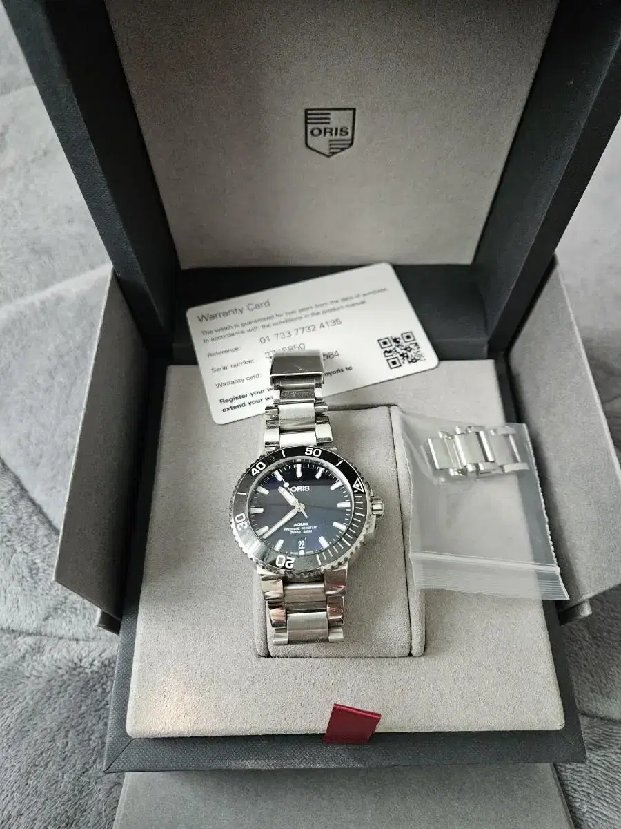 Oris Akers Deep Bloo 39.5