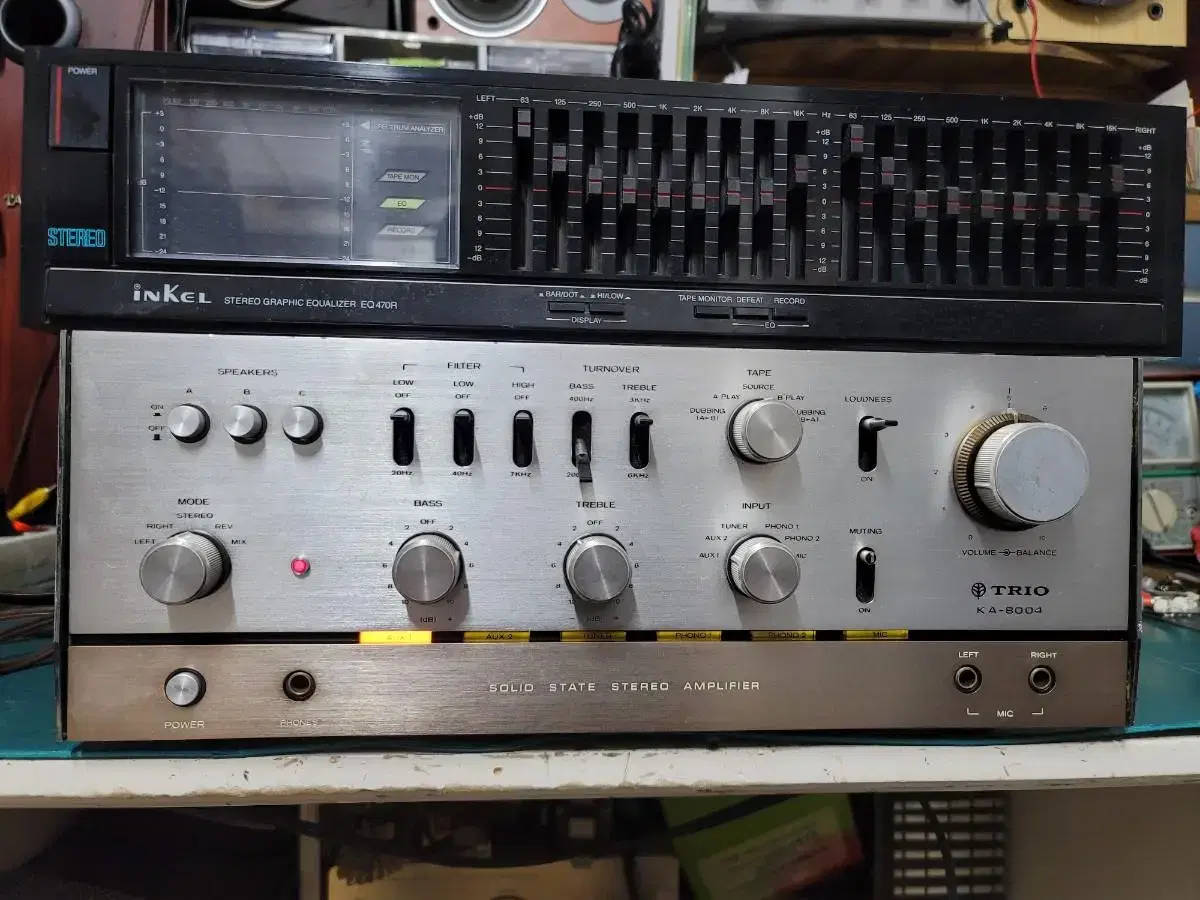 TRIO. KA8004. 앰프 . KENWOOD