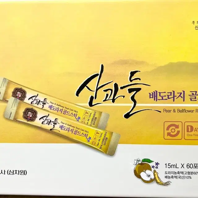 산과들 배도라지 골드스틱 15ml 60포 [원산지:국산(충청남도 금산군)