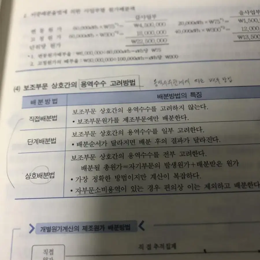 객관식 원가관리회계