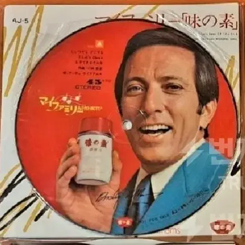 앤디 윌리엄스 픽쳐디스크 Andy Williams 미니 lp 도너츠판