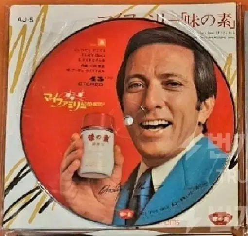 앤디 윌리엄스 픽쳐디스크 Andy Williams 미니 lp 도너츠판