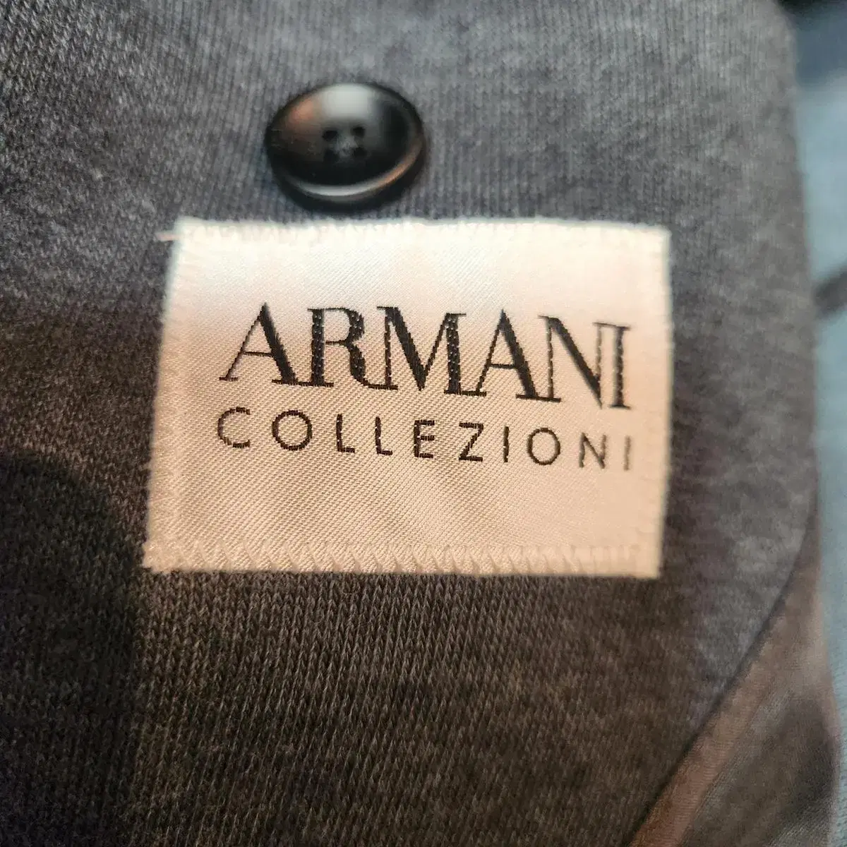 아르마니  (ARMANI COLLEZIONI) 블루 니트 자켓 새제품