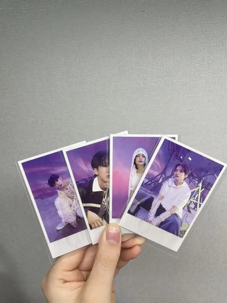 Rockstar skz type line polaroid set *also available