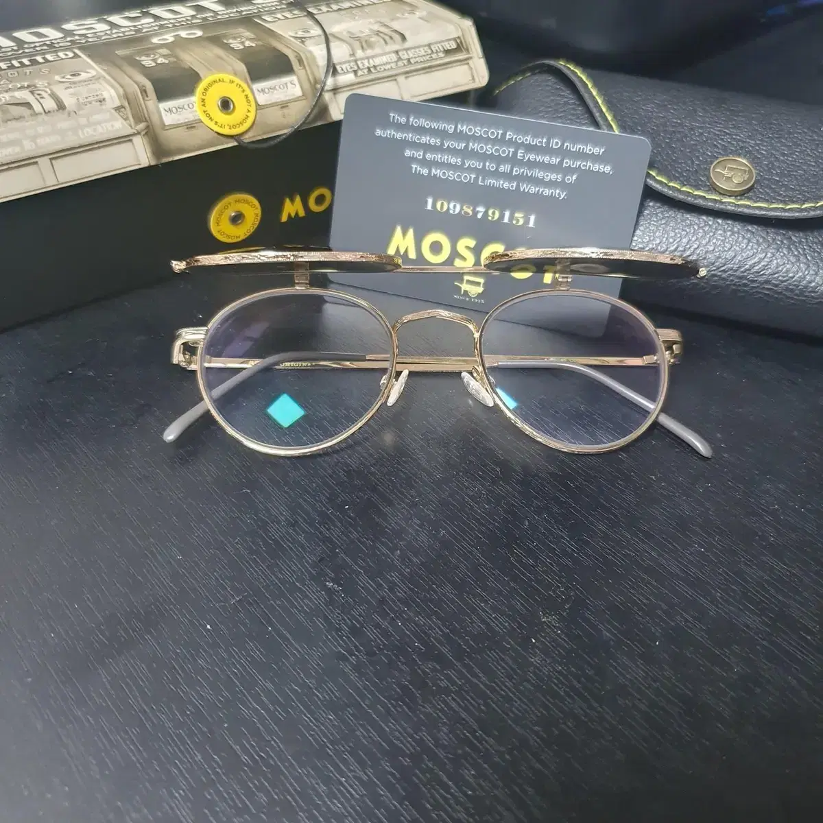 MOSCOT 모스콧 드레이 플립 선글라스