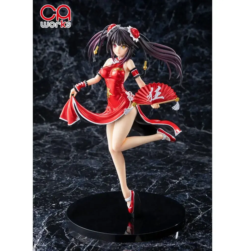 Cara Annie Date A Live Tokisaki Kurumi China Dress Repainted Color Figure