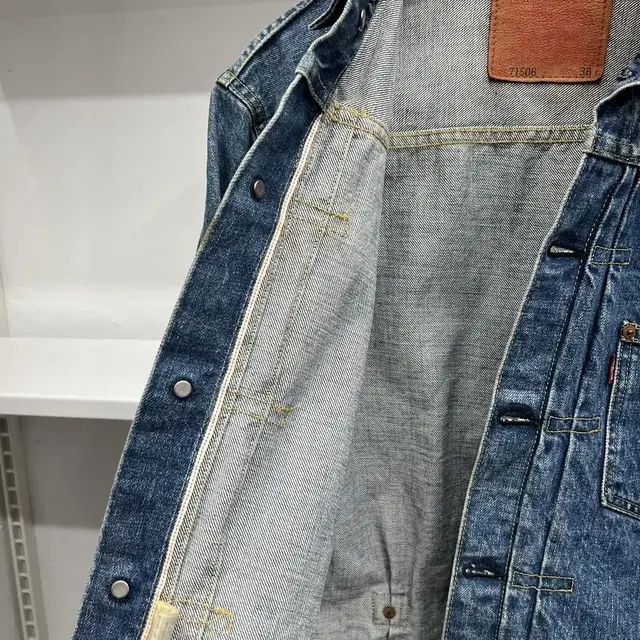 빈티지 Levis 리바이스71505 1st 데님자켓