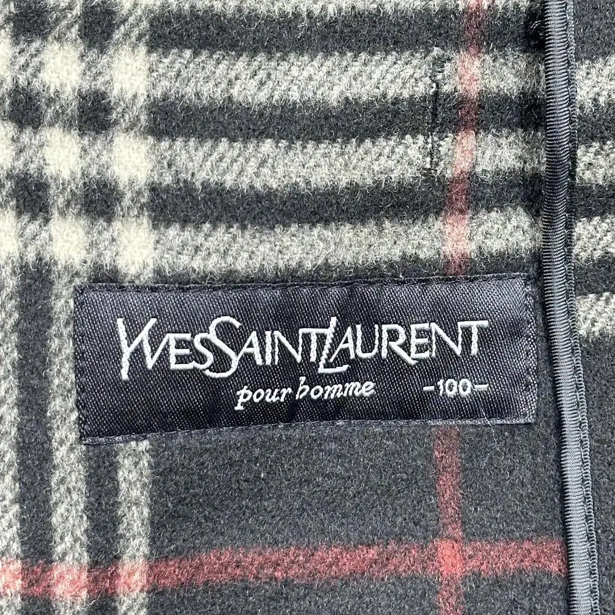 YSL 입생로랑 클래식 울 모직 싱글 코트 (L)