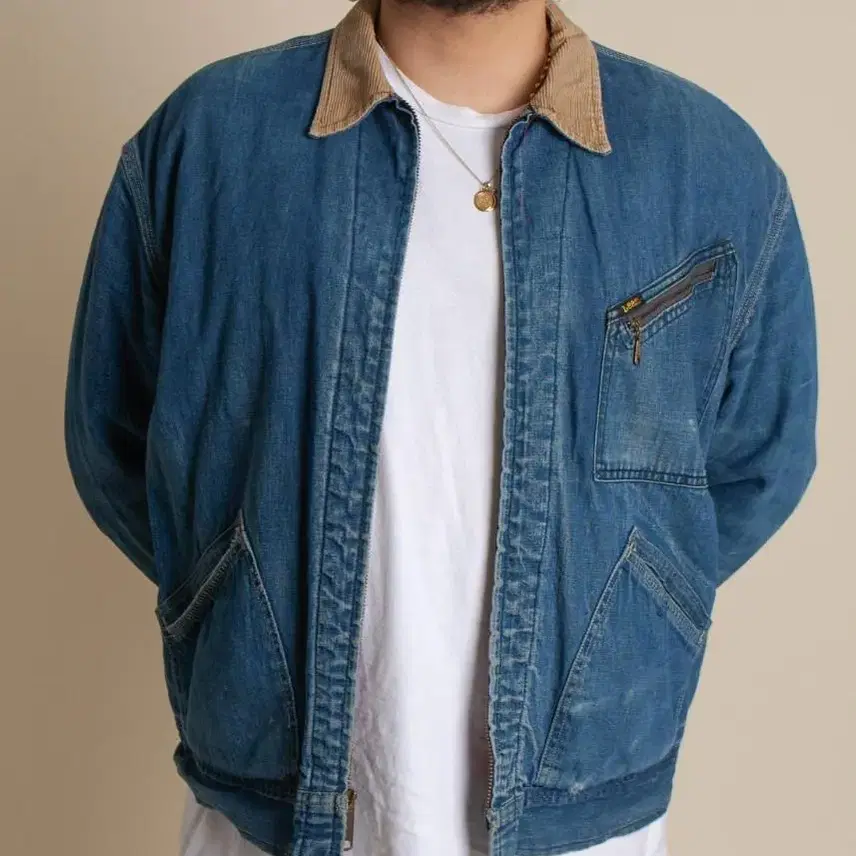 70s Lee 191-LB Denim Work Jacket