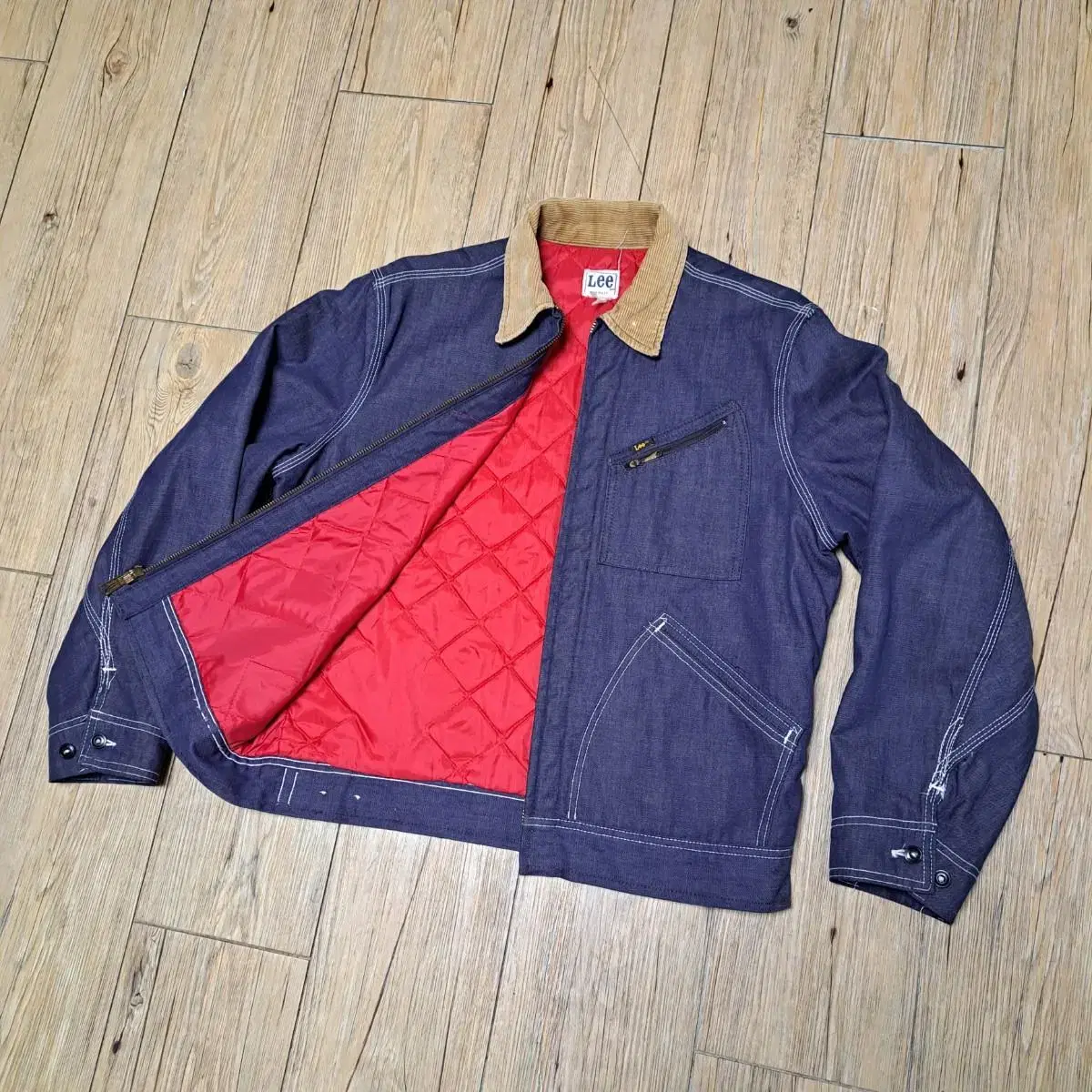 70s Lee 191-LB Denim Work Jacket