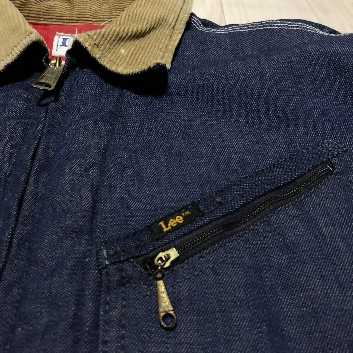 70s Lee 191-LB Denim Work Jacket