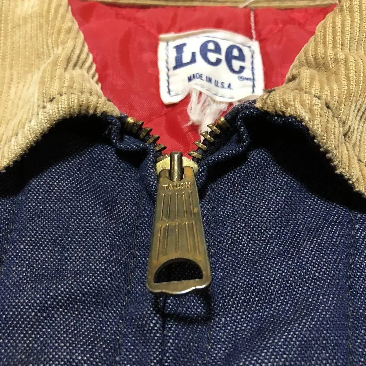 70s Lee 191-LB Denim Work Jacket