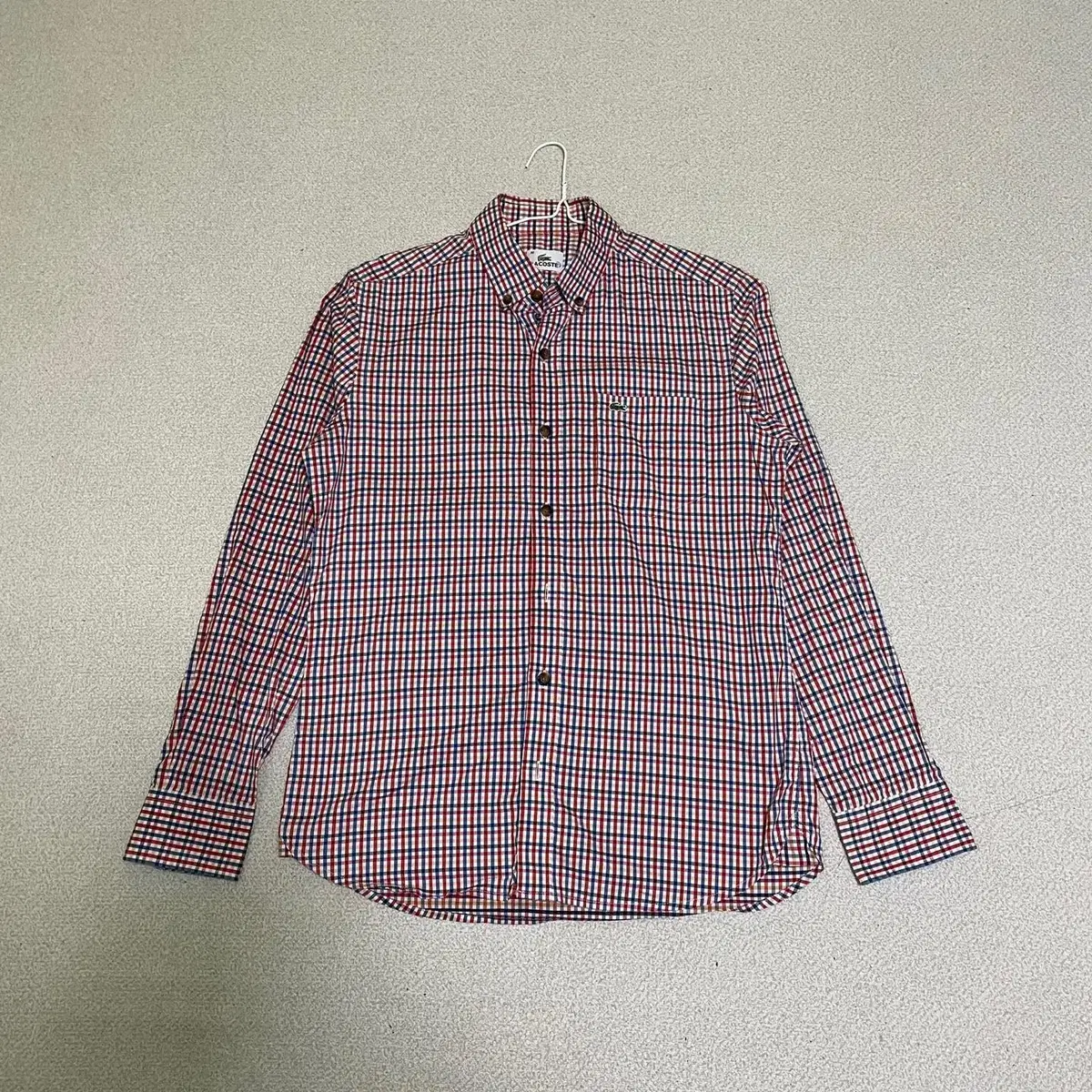 M Lacoste Check shirt Southern N.1972