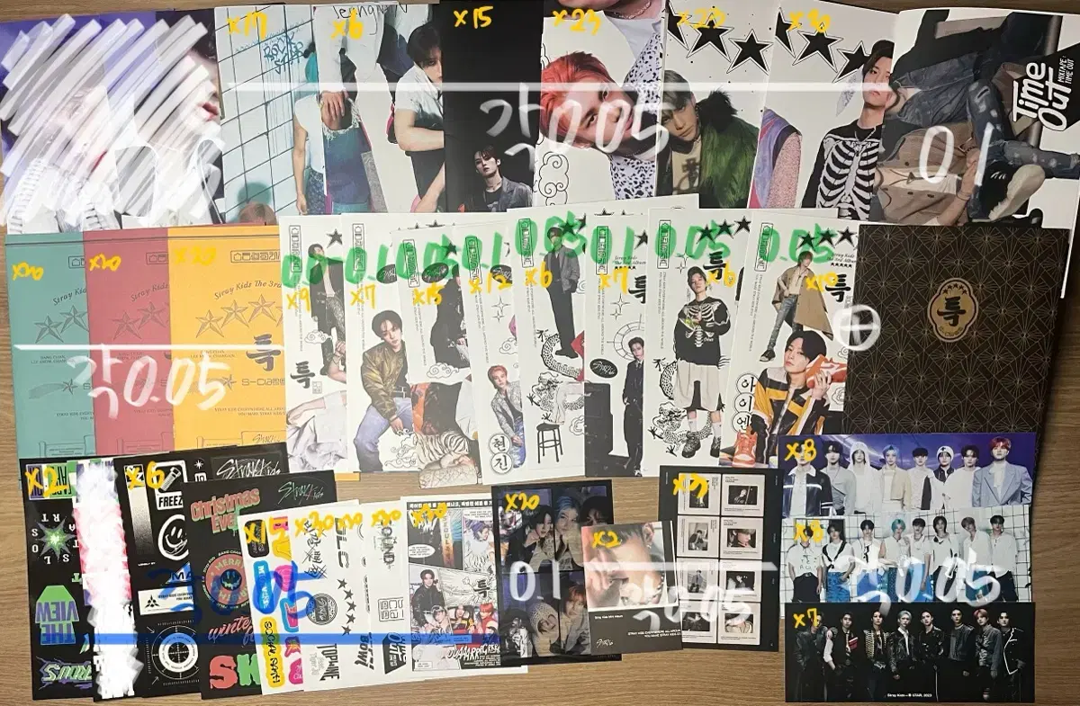 Skz Mini poster Fourcut 4cut sticker album Maxident