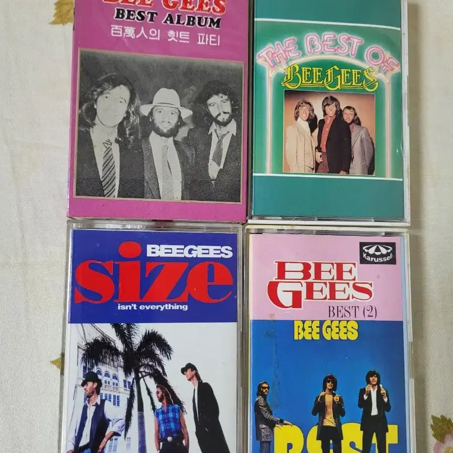 비지즈(BEE GEES) 카세트테이프 모음