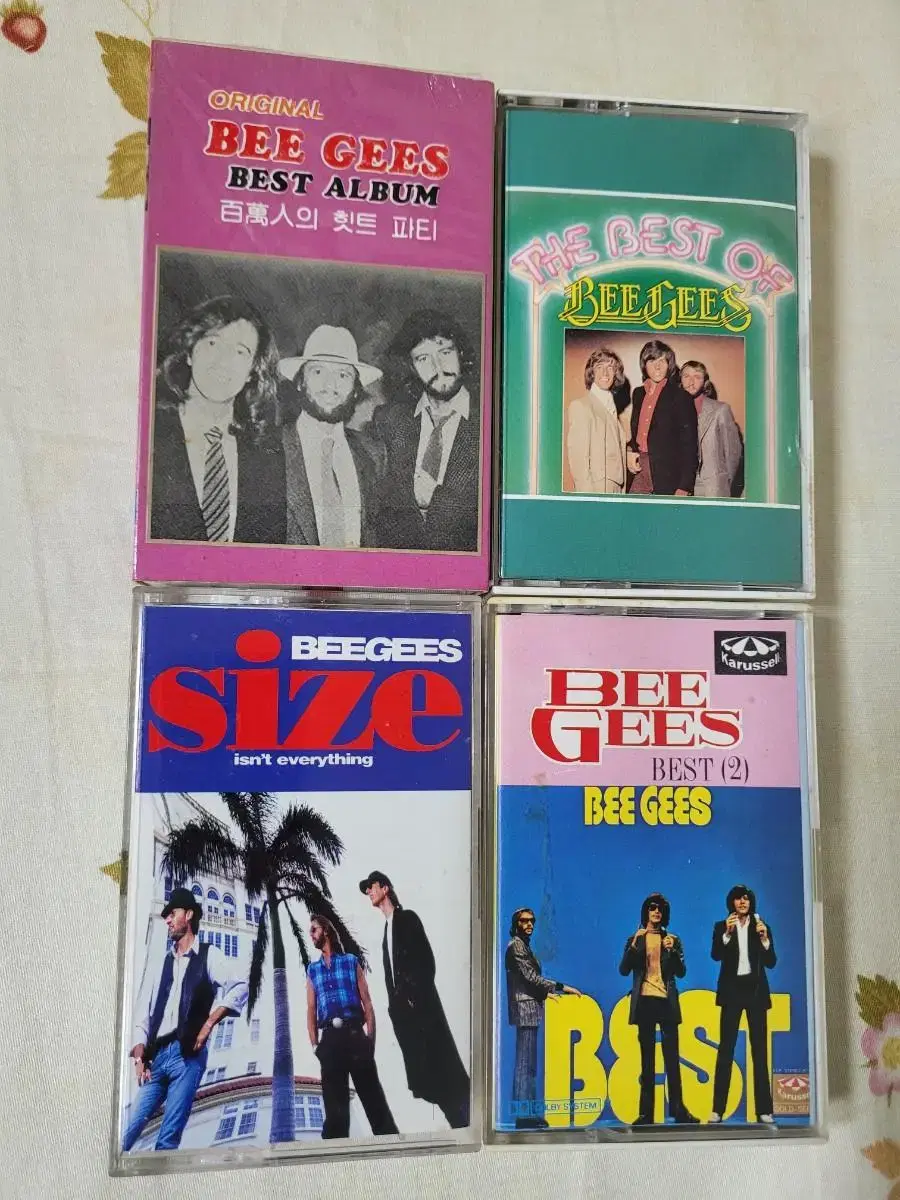 비지즈(BEE GEES) 카세트테이프 모음