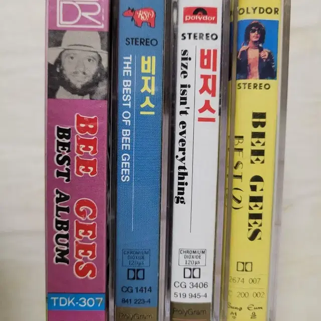 비지즈(BEE GEES) 카세트테이프 모음