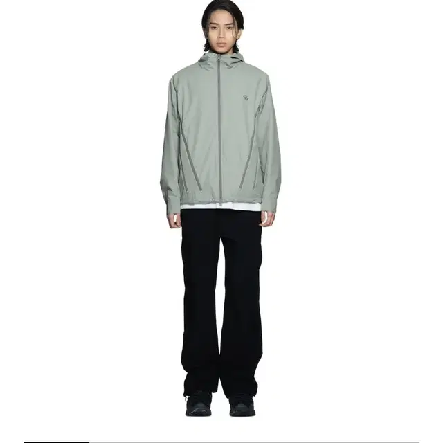 산산기어 23ss zipper jacket jade