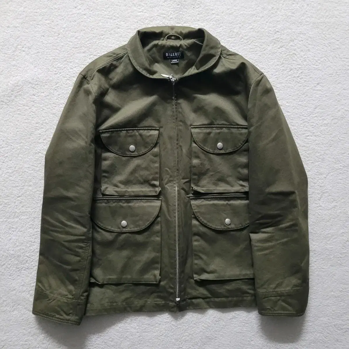 Balut 4-pocket flight jacket olive (large)