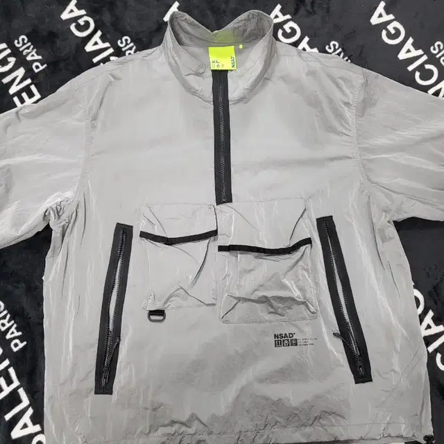 XL)NSAD tech wear 테크웨어 우븐 아노락 윈드브레이커