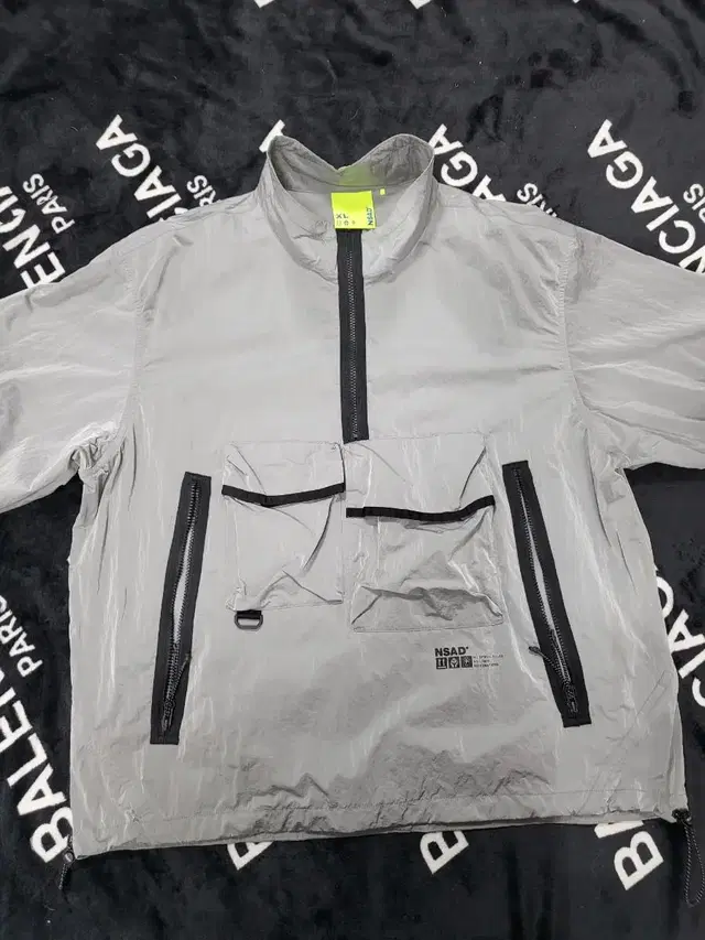 XL)NSAD tech wear 테크웨어 우븐 아노락 윈드브레이커