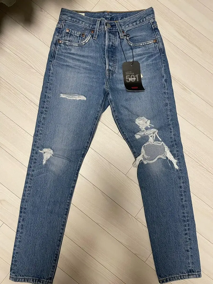 리바이스 LEVIS 501 SKINNY 사이즈 25