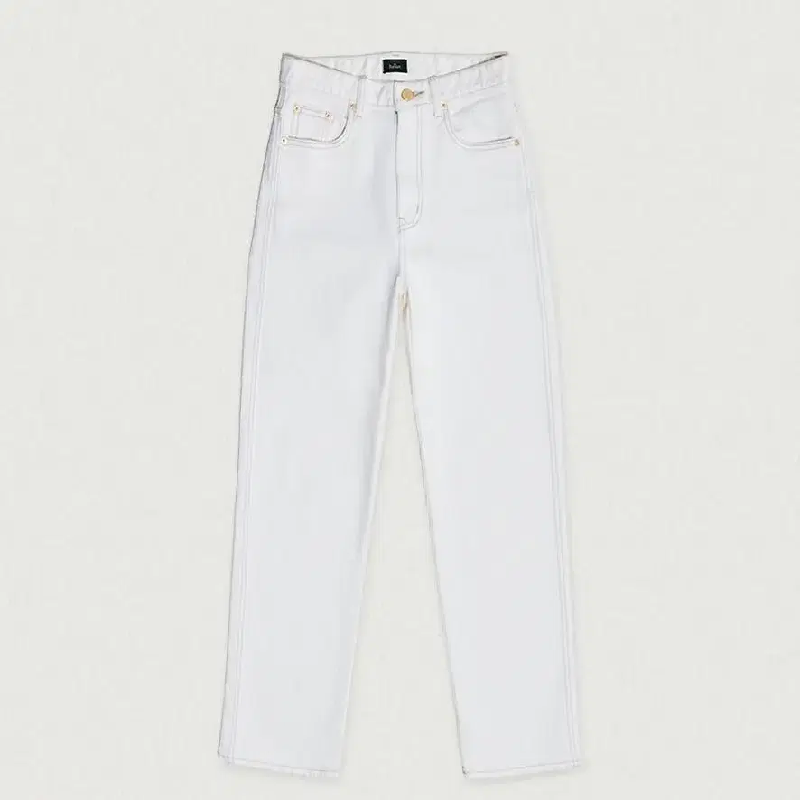 더바넷 white bolide denim pants L