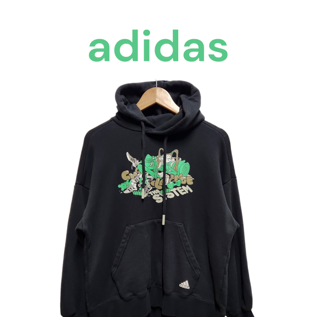 [S] ADIDAS 아디다스 파카이안 그래픽 후드티셔츠