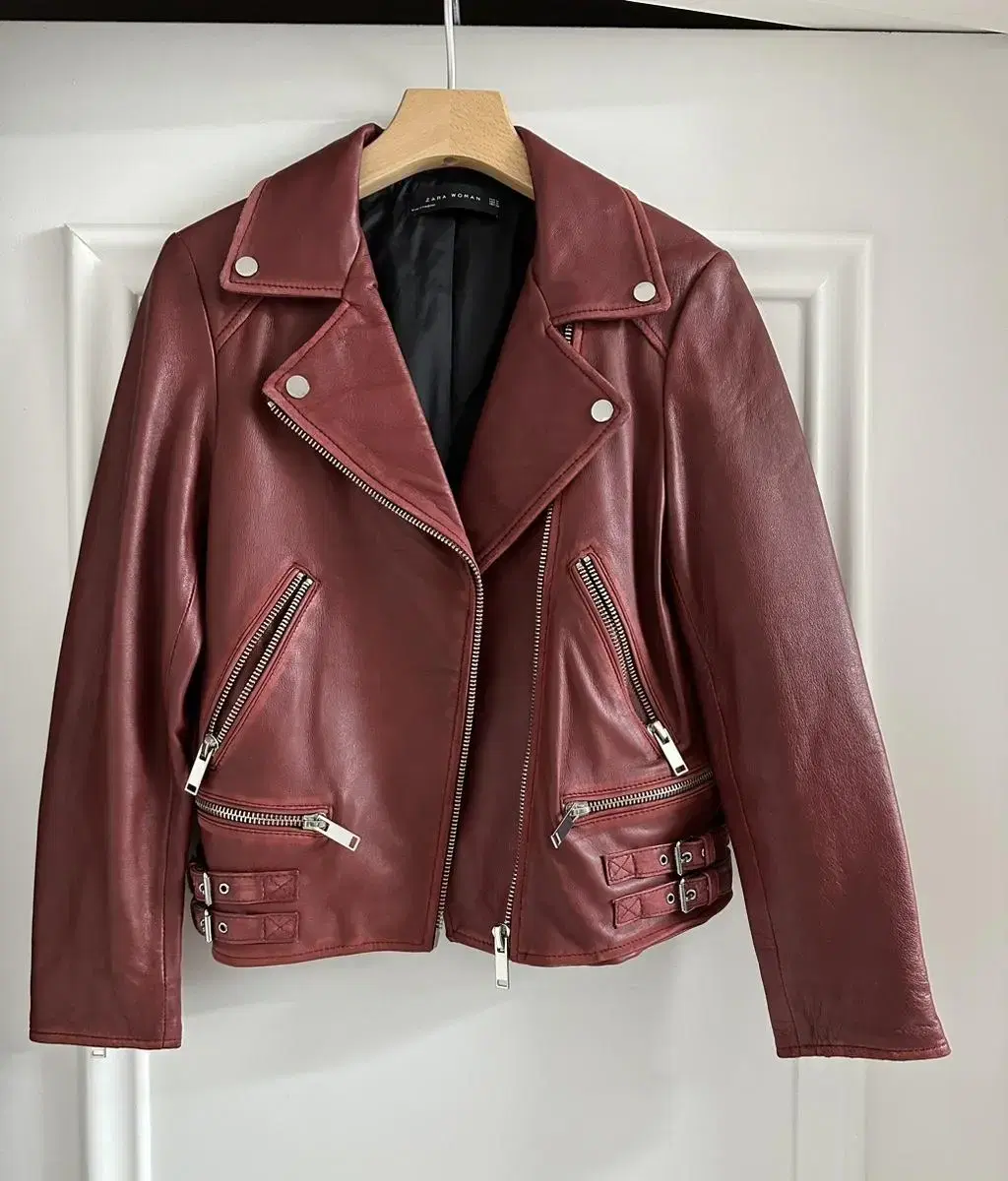 Zara Real Bike Leather Jacket