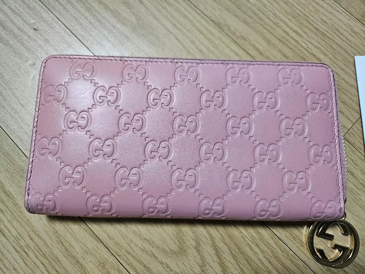 Gucci Pink Long Wallet