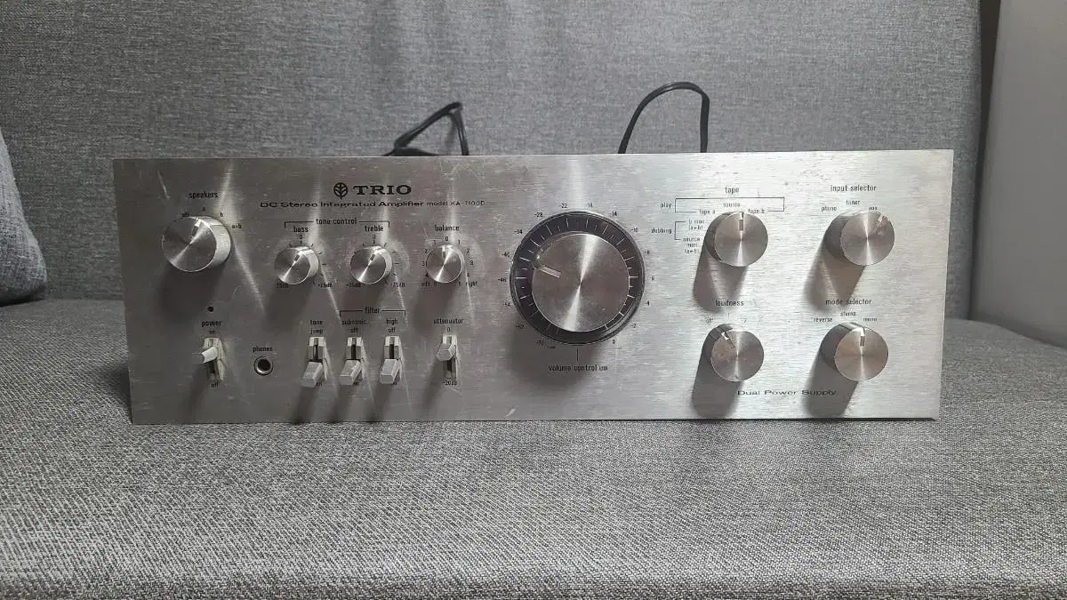 트리오 kenwood 켄우드 trio ka-7100d 앰프 오디오