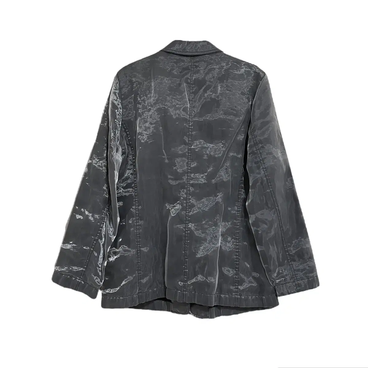 Organza layered gray jacket 오간자 레이어드 자켓