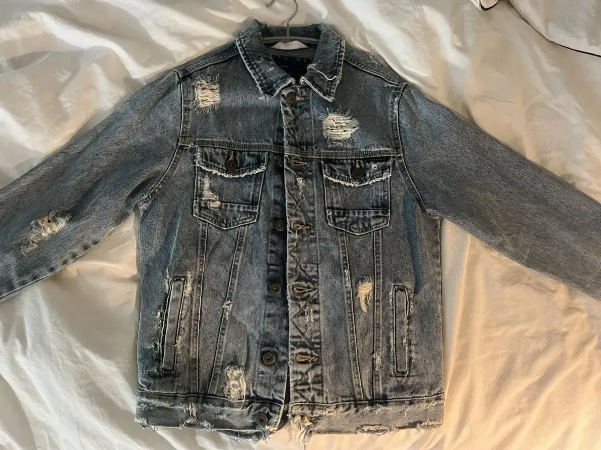 Vintage Zara Damage Jeans Jacket