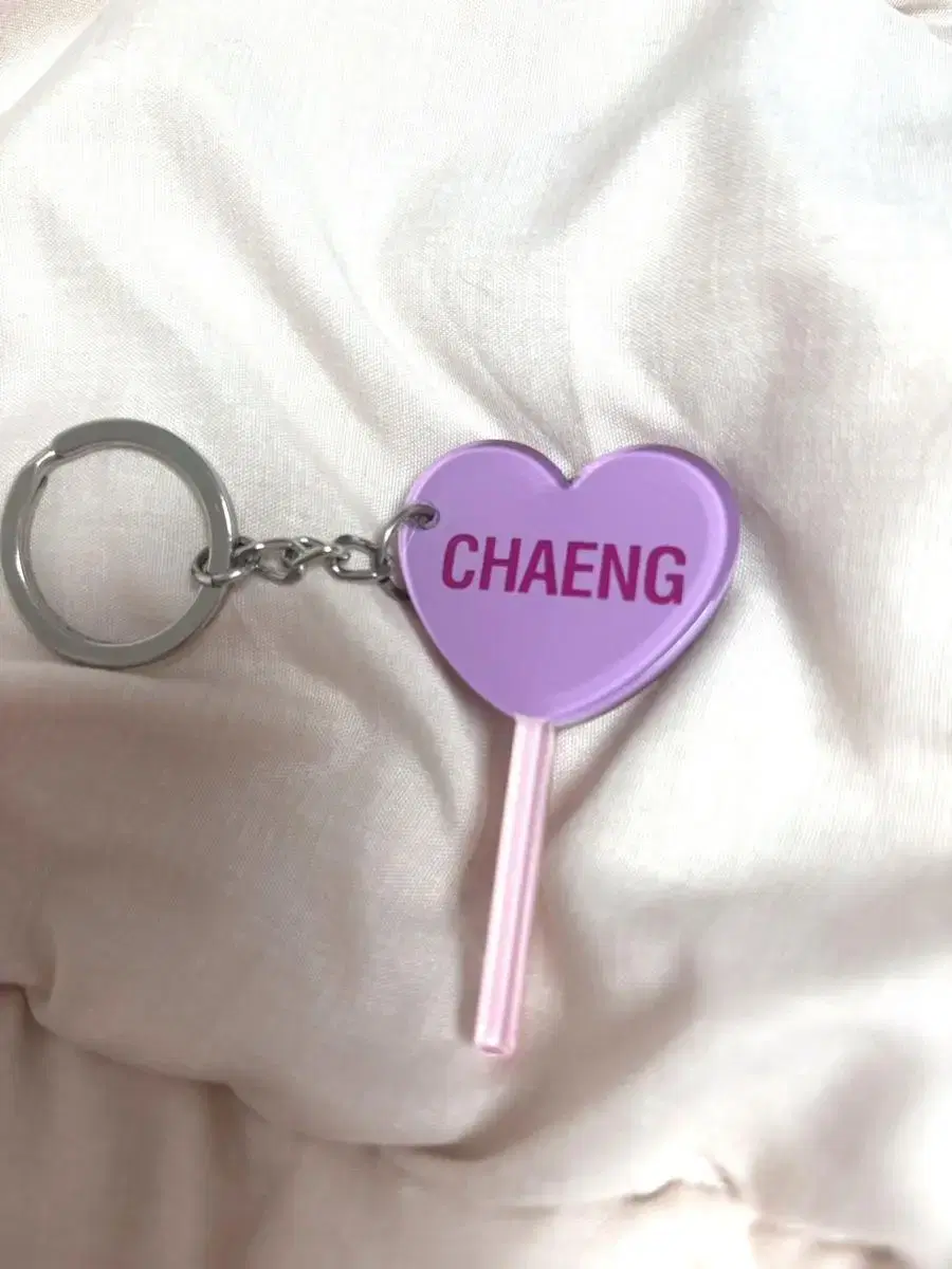 Black Pink Spring Candy keyring rose wts