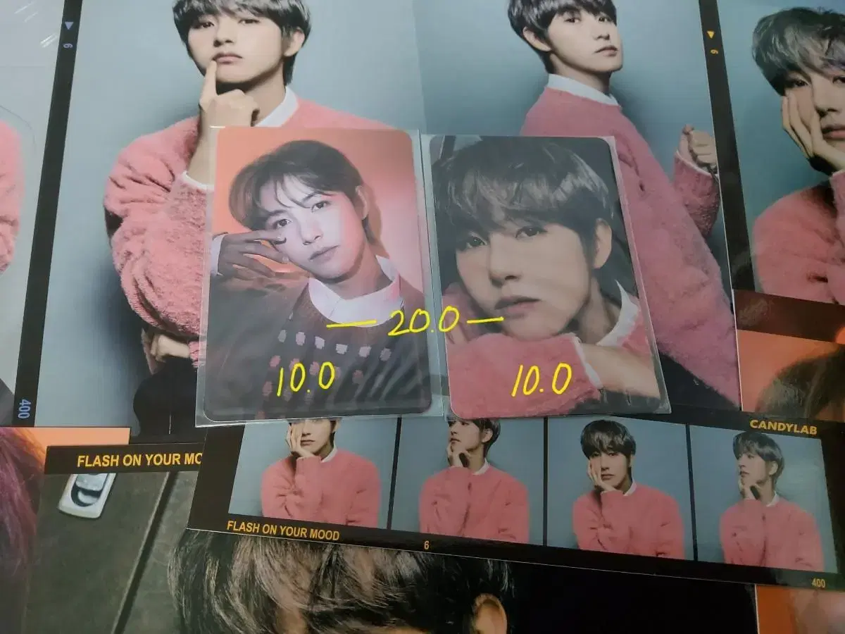 NCT renjun Japan Candy Lab 4 cut photo photocard WTS