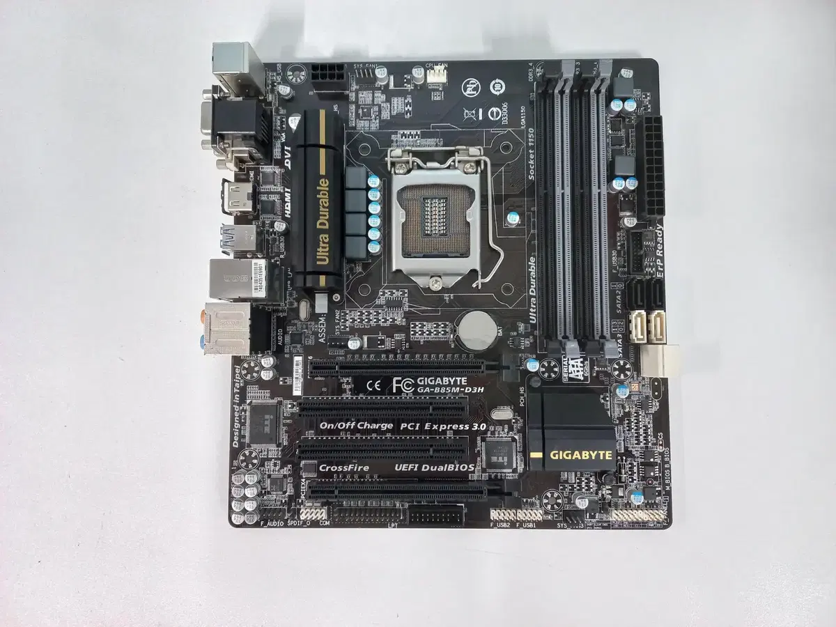 GIGABYTE GA-B85M-D3H(1150소켓,4세대)