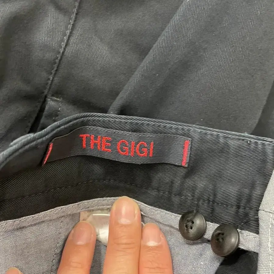 [상태최상] THE GIGI 검정 면바지