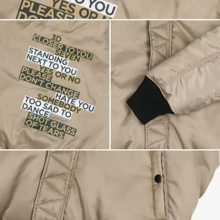 BTS 방탄 JK 골든 오버사이즈 봄버 자켓 Jacket 점퍼