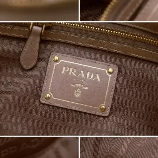 프라다 (PRADA) 비텔로 샤인 나파레더 카프스킨 2웨이 보스턴백