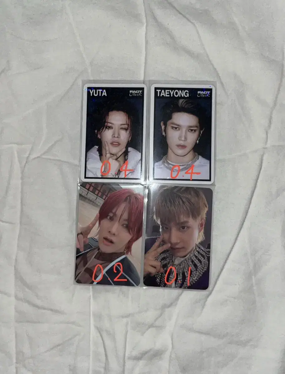 nct127 factcheck photocard nct127 일칠 factcheck tc