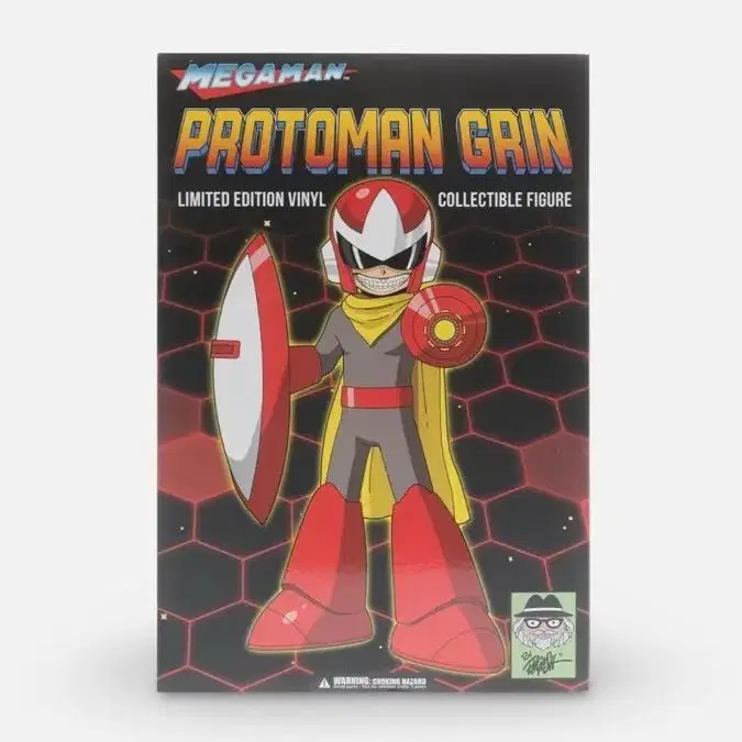 (OS) RON ENGLISH MEGAMAN PROTOMAN GRIN