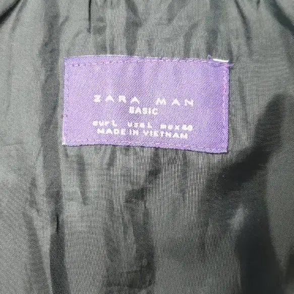 ZARA MAN 캐주얼자켓 100~105호(57cmX71cm)유럽판!