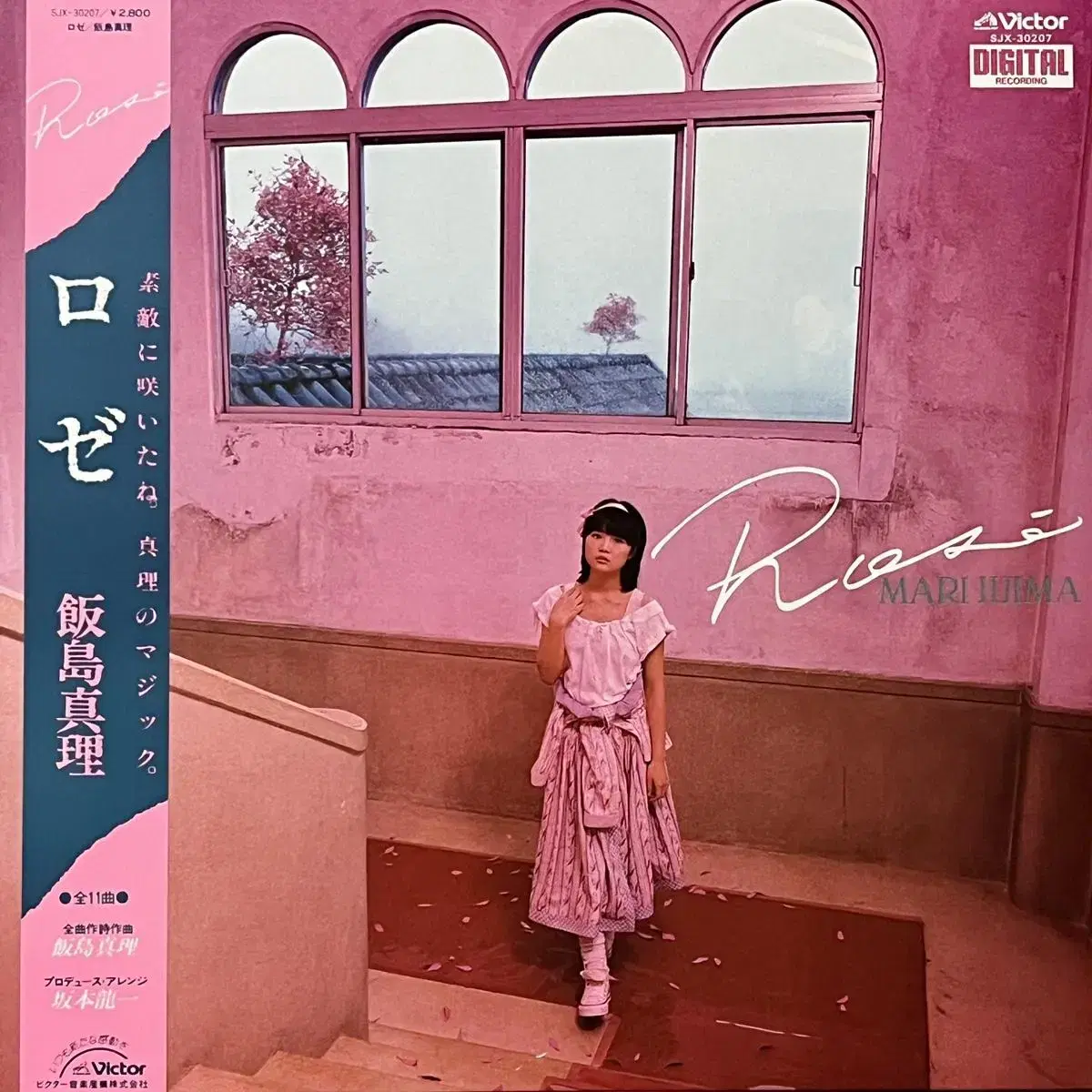 시티팝LP 이이지마 마리 Mari Iijima -Rose 류이치 사카모토