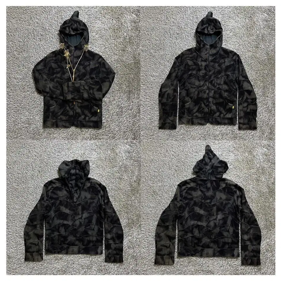 Bone Fleece Wizard Zip Up Parka