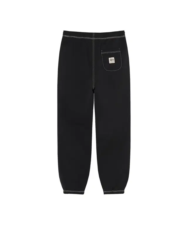 Stussy contrast stitch label pants