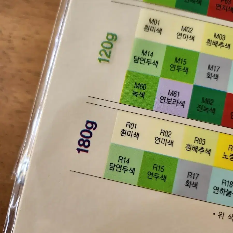 A4 펜시페이퍼 180g