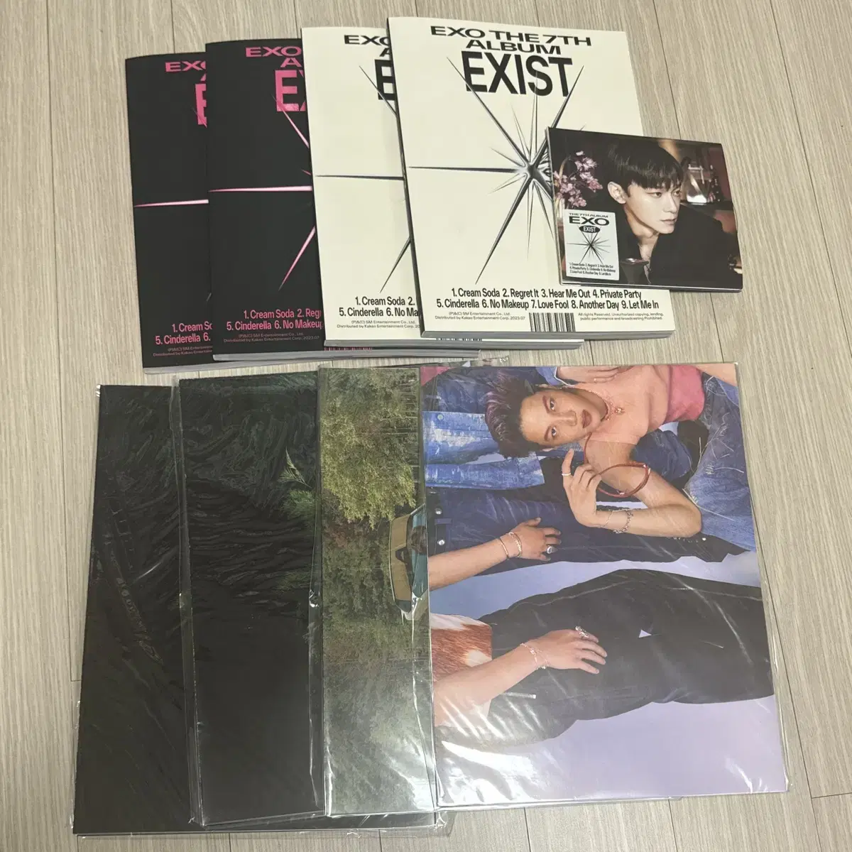 Exo EXIST unsealed album sells