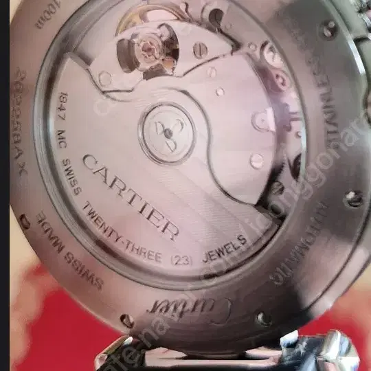까르띠에 22년)까르띠에 신형 파샤 시계 41mm 사진 2
