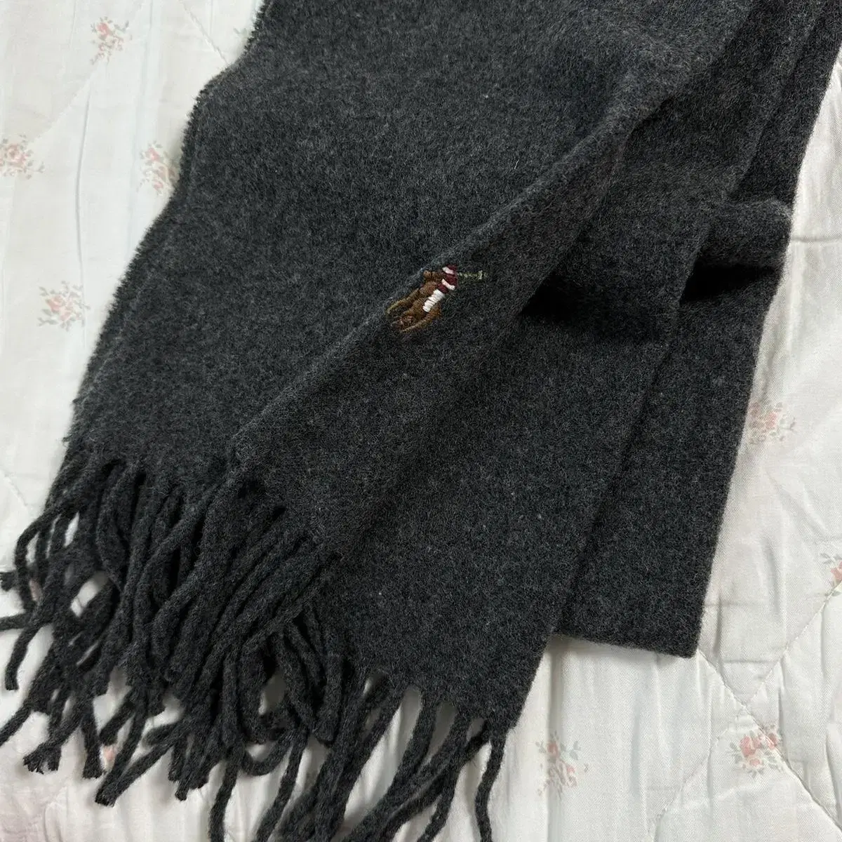 Polo Multipony Wool Muffler